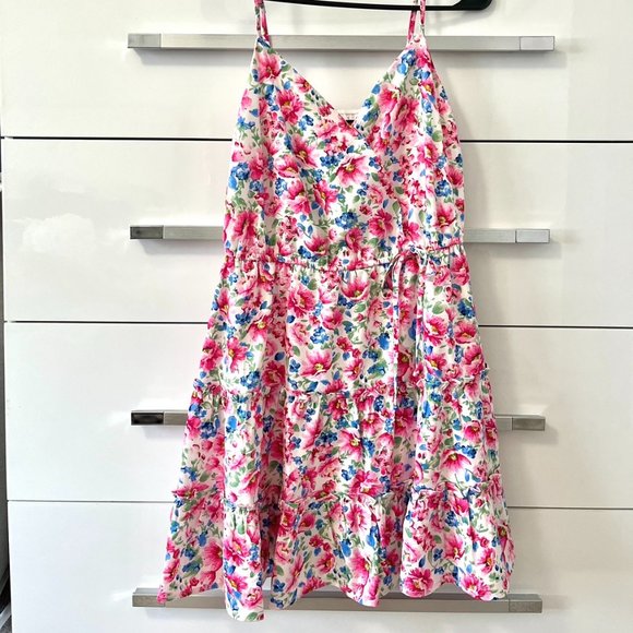 Pink Floral Dress - Picture 1 of 3